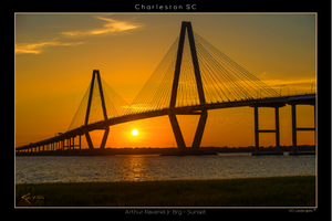 The Southeast / Arthur Ravenel Jr. Bridge - Sunset