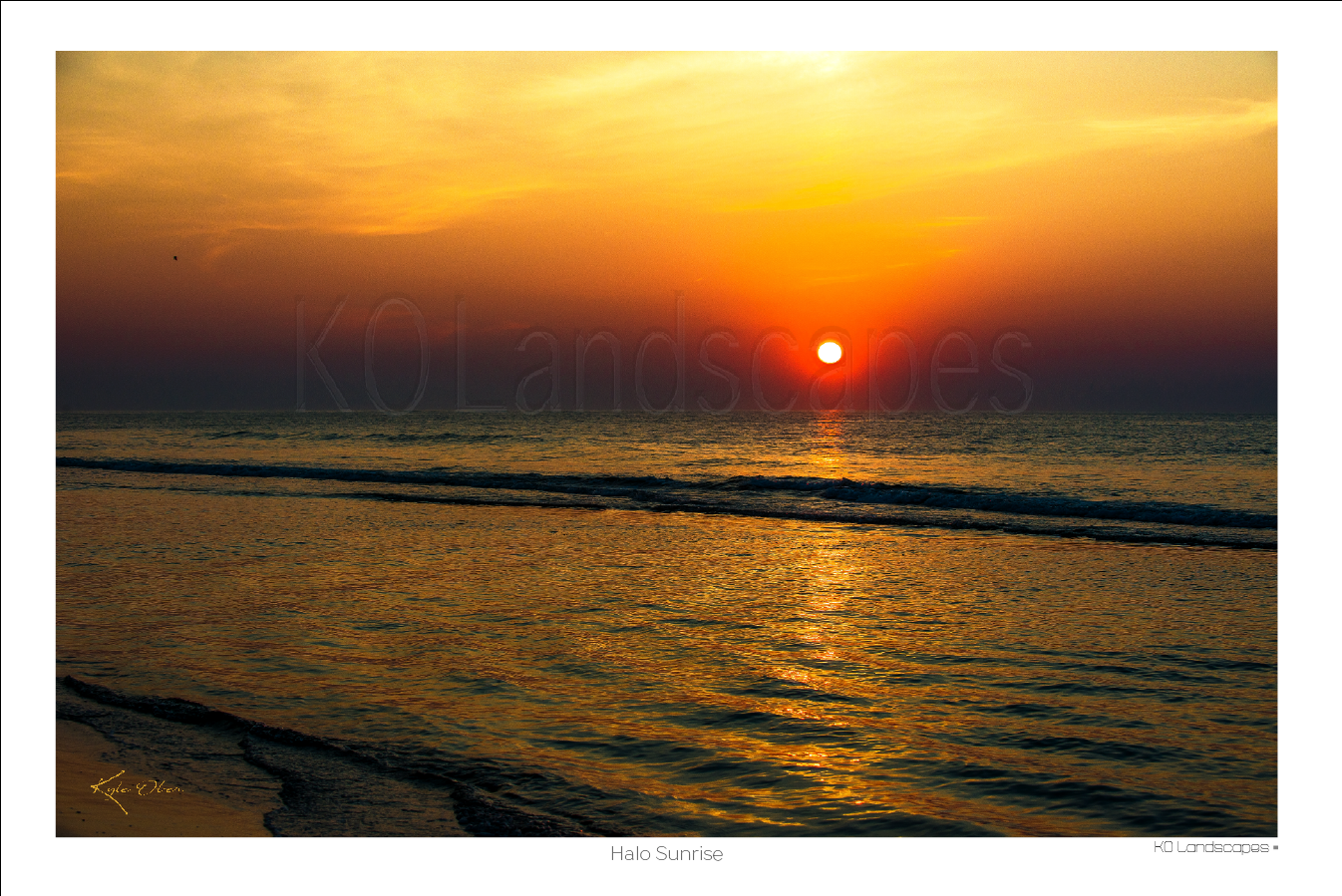 Shoreline / Halo Sunrise