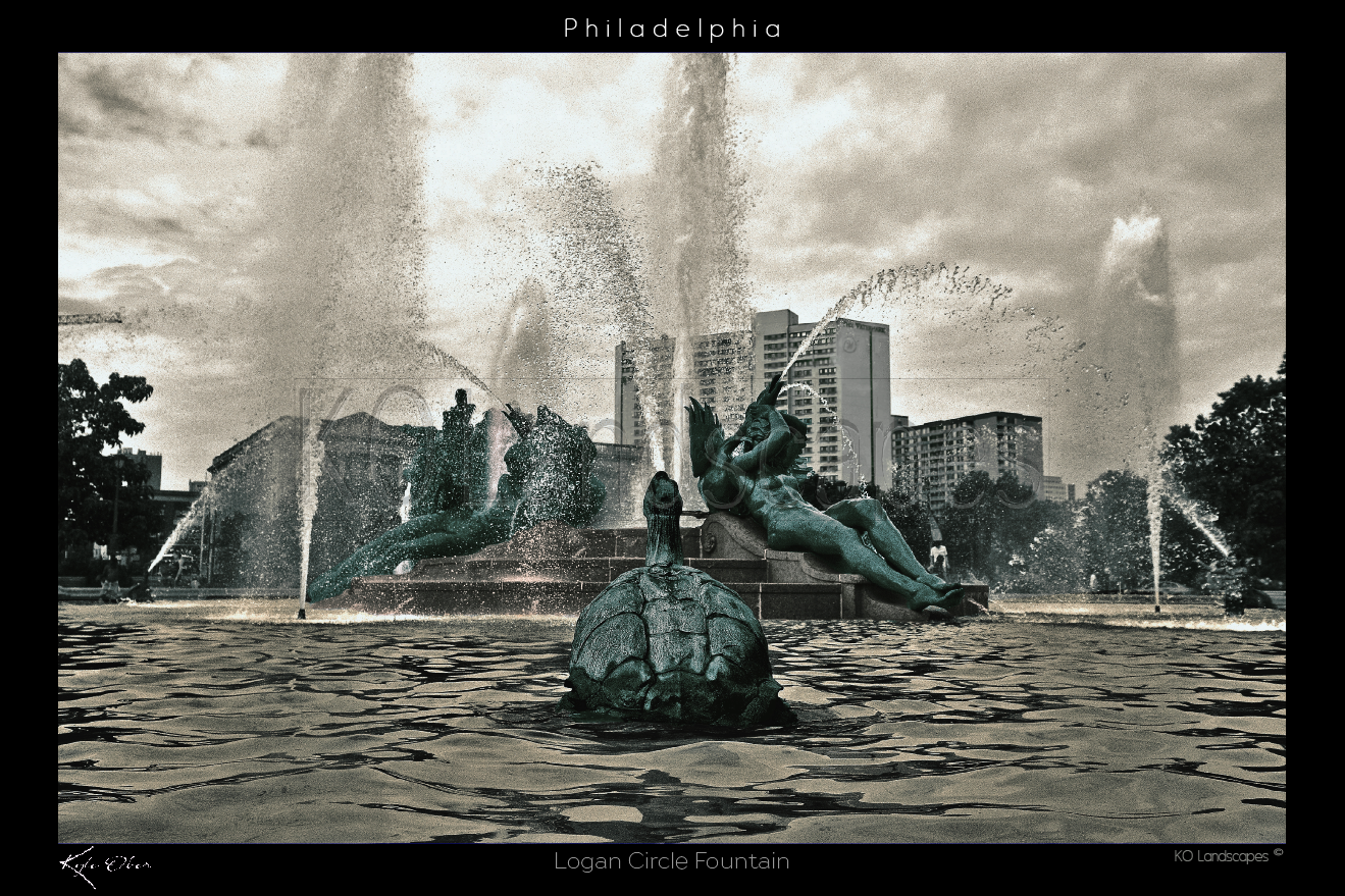 Philadelphia / Logan Circle Fountain
