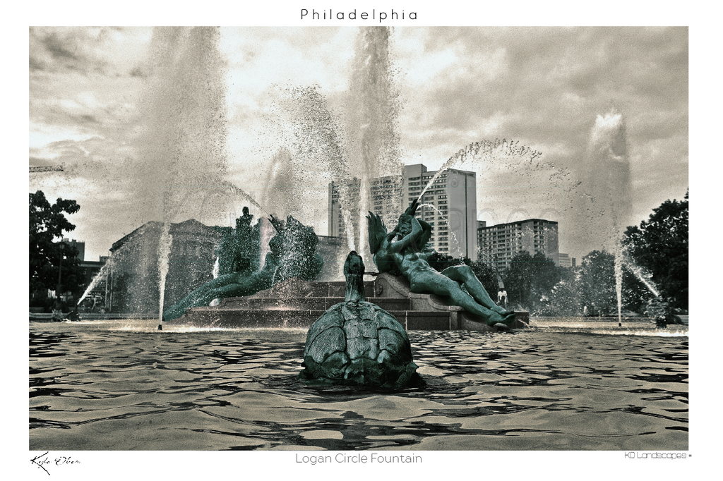 Philadelphia / Logan Circle Fountain