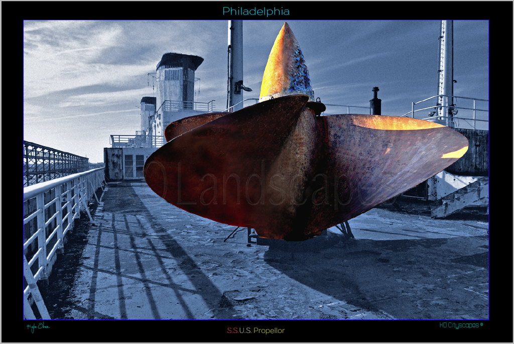 Philadelphia Pa., water, Landmark, Park, Ship, Frank Gibbs, Trans Atlantic Speed Record, The Blue Riband Award, SSUS, Historical, Mona Lisa, Presidents, Dignitaries, Royalty, Ocean Liner, Vessel, Cutting Edge, Design, Funding, Propeller, unique design, Blue, tint 