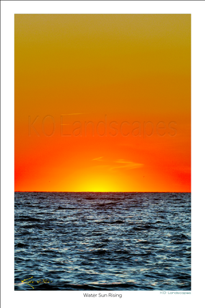 Shoreline / Water Sun Rising